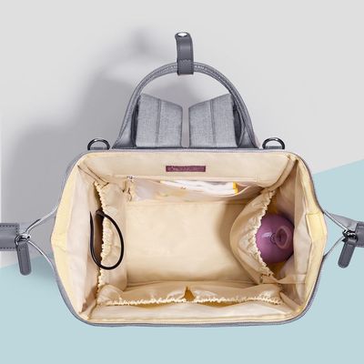 Sunveno Diaper Bag - Nova Grey + Stroller Hooks