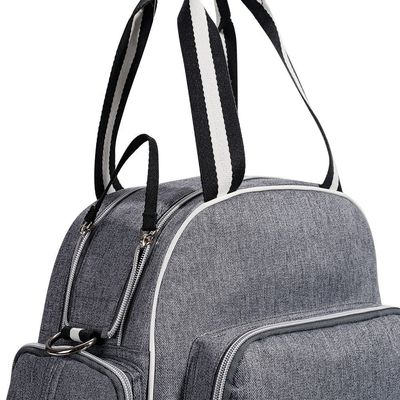 Sunveno Signature Maternity Diaper bag - Grey + Stroller Hooks