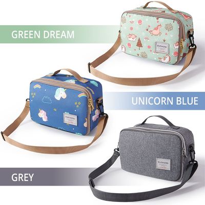 Sunveno Diaper Changing Clutch w / t Mat - Unicorn Blue