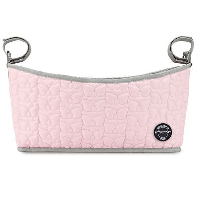 Little Story Premium Stroller Bag - Quilted - Pink