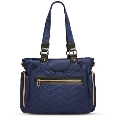 Little Story Matilda Diaper Bag - Navy Blue