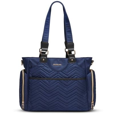 Little Story Matilda Diaper Bag - Navy Blue