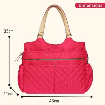 Sunveno Fashion Diaper Bag - Red