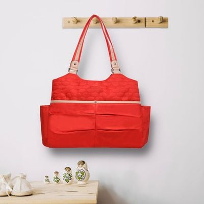 Sunveno Fashion Diaper Tote Bag - Red