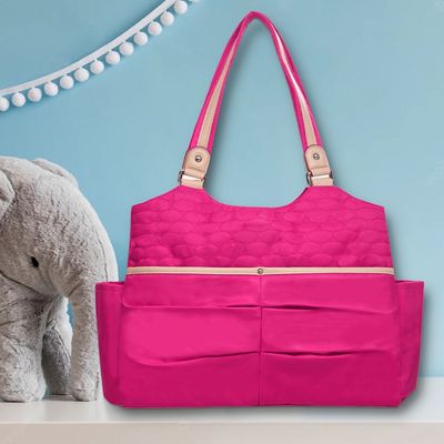 Sunveno Fashion Diaper Tote Bag - Pink