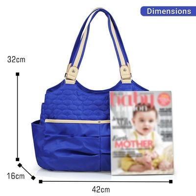 Sunveno Fashion Diaper Tote Bag - Blue