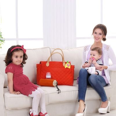 Sunveno Styler Fashion diaper Bag - Orange