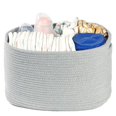 Little Story Multipurpose/Laundry Caddy Basket - Grey