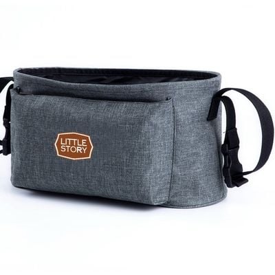 Little Story Bronx Stroller Organizer - Grey