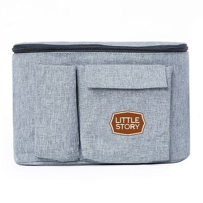 Little Story Stroller Organizer Travel Bag - Grey