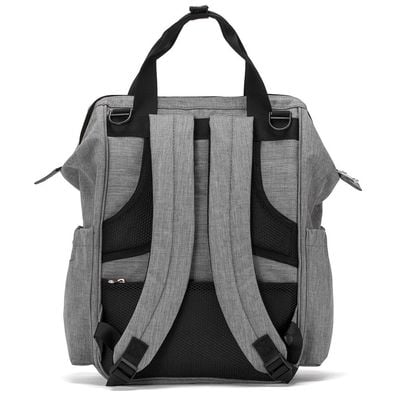 Little Story Elite Diaper Bag w / Stroller Hooks & Changing mat - Grey