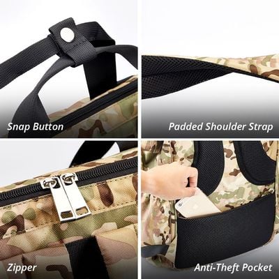 Little Story Elite Diaper Bag w / Stroller Hooks & Changing mat - Camouflage