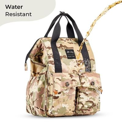 Little Story Elite Diaper Bag w / Stroller Hooks & Changing mat - Camouflage