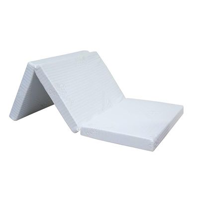 Vital Folding Foam Mattress White Color - Single Size W 90 x L 180 x H 10