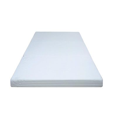 Vital Folding Foam Mattress White Color - Single Size W 90 x L 180 x H 10