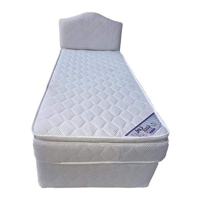 Vital Devan Bed with Headboard and Pillow Top Mattress Size 90X190 cm