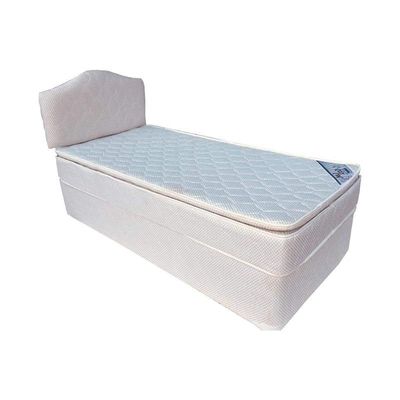 Vital Devan Bed with Headboard and Pillow Top Mattress Size 90X190 cm