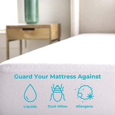 Vital Every Night Waterproof Mattress Protector Double 120 x 200 cm Pack of 1