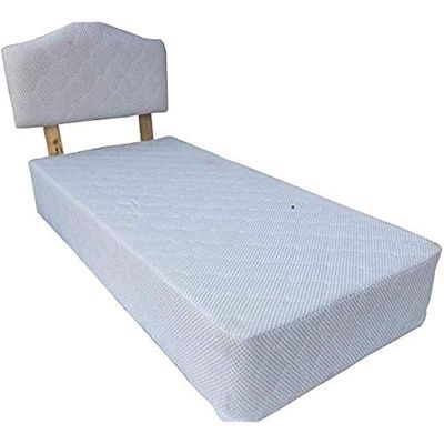 Vital Every Night Devan Bed with Headboard with Spring Pillow Top Mattress Double 120 x 200 cm