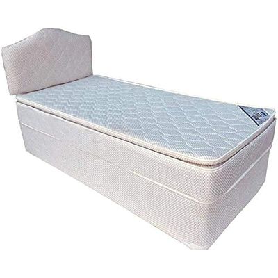 Vital Every Night Devan Bed with Headboard with Spring Pillow Top Mattress King 180 x 190 cm