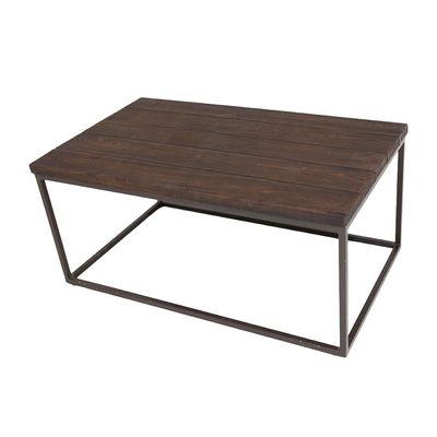 WPC Rectangle Dining Table-Brown