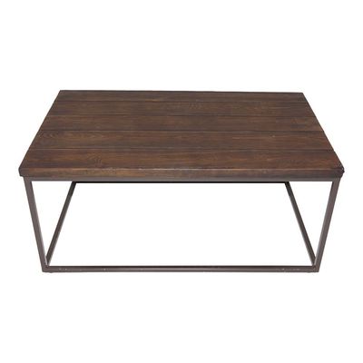 WPC Rectangle Dining Table-Brown