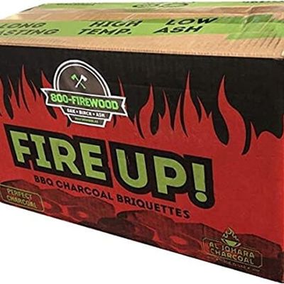 Fired Up! 10KG Cocoshell Charcoal Briquette