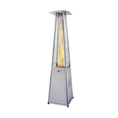 PureHeat Pyramid Style Gas Patio Heater In Stainless Steel