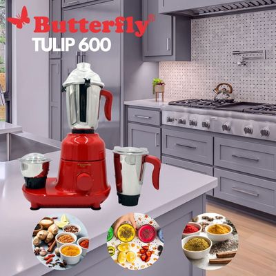 Butterfly Tulip 600w Mixer Grinder