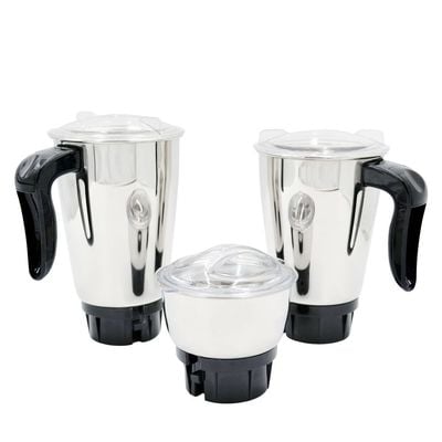Butterfly Ivory 600-Watt Mixer Grinder with 3 Jars White