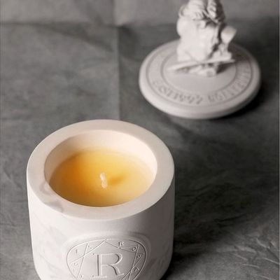 Modern Lemon Basil And Citrus Scented Candle With Top Closure
