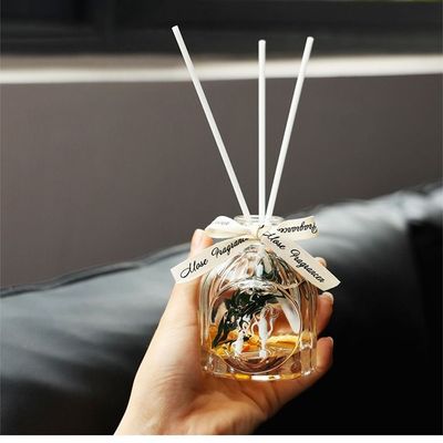 Freesia Gardenia Oil Diffuser Stick And Glass Bottle