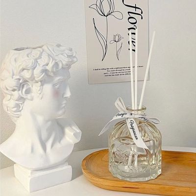 Freesia Gardenia Oil Diffuser Stick And Glass Bottle