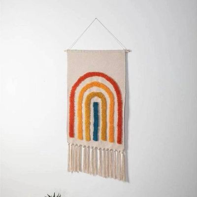 Handwoven Bohemian Style Hanging Tapestry