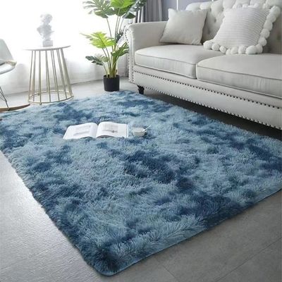 Modern Wool Fluffy Floor Mat Carpet with Anti slip High Pile Bottom with Upgraded Foam (Size 120-160CM)