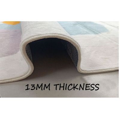 Modern Anti slip Area Rug with Acrylic Imitation Cashmere Material (Size 80-160CM)