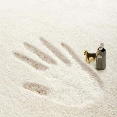Modern Anti slip Area Rug with Acrylic Imitation Cashmere Material (Size 80-160CM)