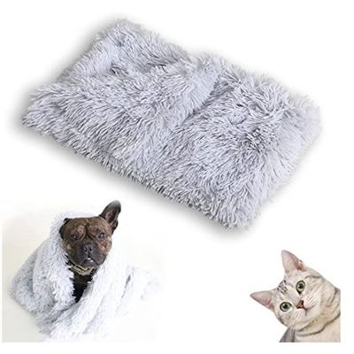 Comfortable Ultra Soft Pet Blanket With Self Warming Soft Cushion With Fleece Hand feel