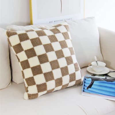 Sheep Fleece Throw Pillow With Extra Comfort And Modern Luxury Look