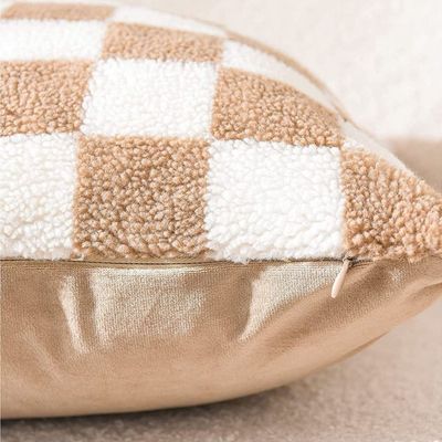 Sheep Fleece Throw Pillow With Extra Comfort And Modern Luxury Look