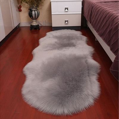 Super Soft Rabbit Fur Living Room Carpet Can Be Use As Area Rug Also With Anti Slip Bottom (Size 60-150CM)