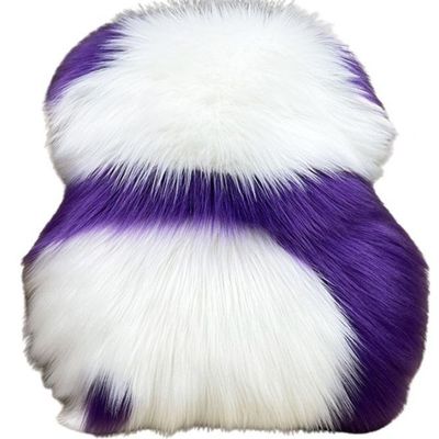 Super Soft Double Sided Plush Panda Throw Pillow Made With Rabbit Fur (Size 56-50CM)