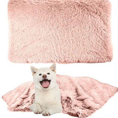 Comfortable Ultra Soft Pet Blanket With Self Warming Soft Cushion with Fleece Hand feel