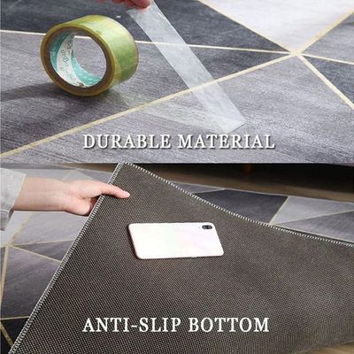 2 PCS Set Kitchen Mats with Thick Non-Slip Bottom for Kitchen Floor with Beautiful Design (40-60CM And 40-120CM)