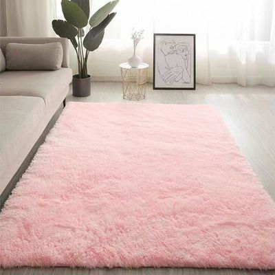 Modern Wool Fluffy Floor Mat Carpet with Anti slip High Pile Bottom with Upgraded Foam (Size 120-160CM)