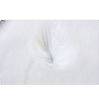Rabbit Fur Double Side Plush Heart Shaped Throw Pillow (Size 35-45CM)