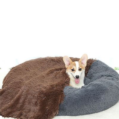 Comfortable Ultra Soft Pet Blanket With Self Warming Soft Cushion with Fleece Hand feel