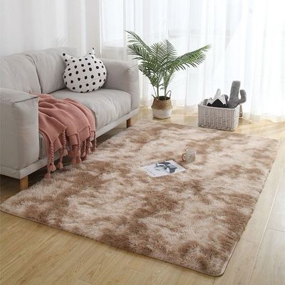 Modern Wool Fluffy Floor Mat Carpet with Anti slip High Pile Bottom with Upgraded Foam (Size 120-160CM)