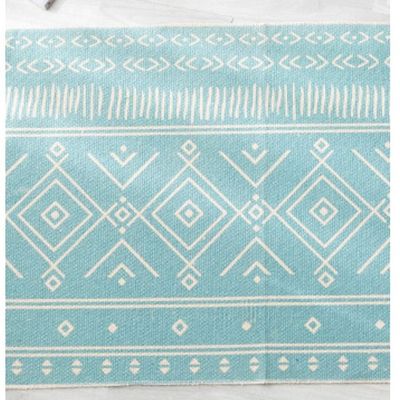 Ethnic Style Handwoven Tassel Carpet For Living Room Bedroom (Size 60-90CM)