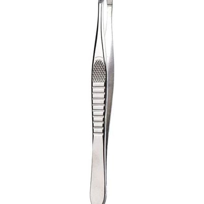 Stainless Steel Eyebrow Tweezer Silver